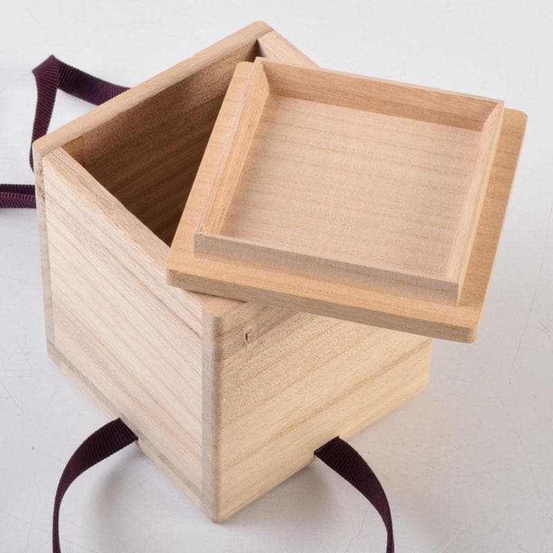 茶道具　蒔絵師　西村弘峰作　クリスマスツリー蒔絵　中棗　共箱　V　9062