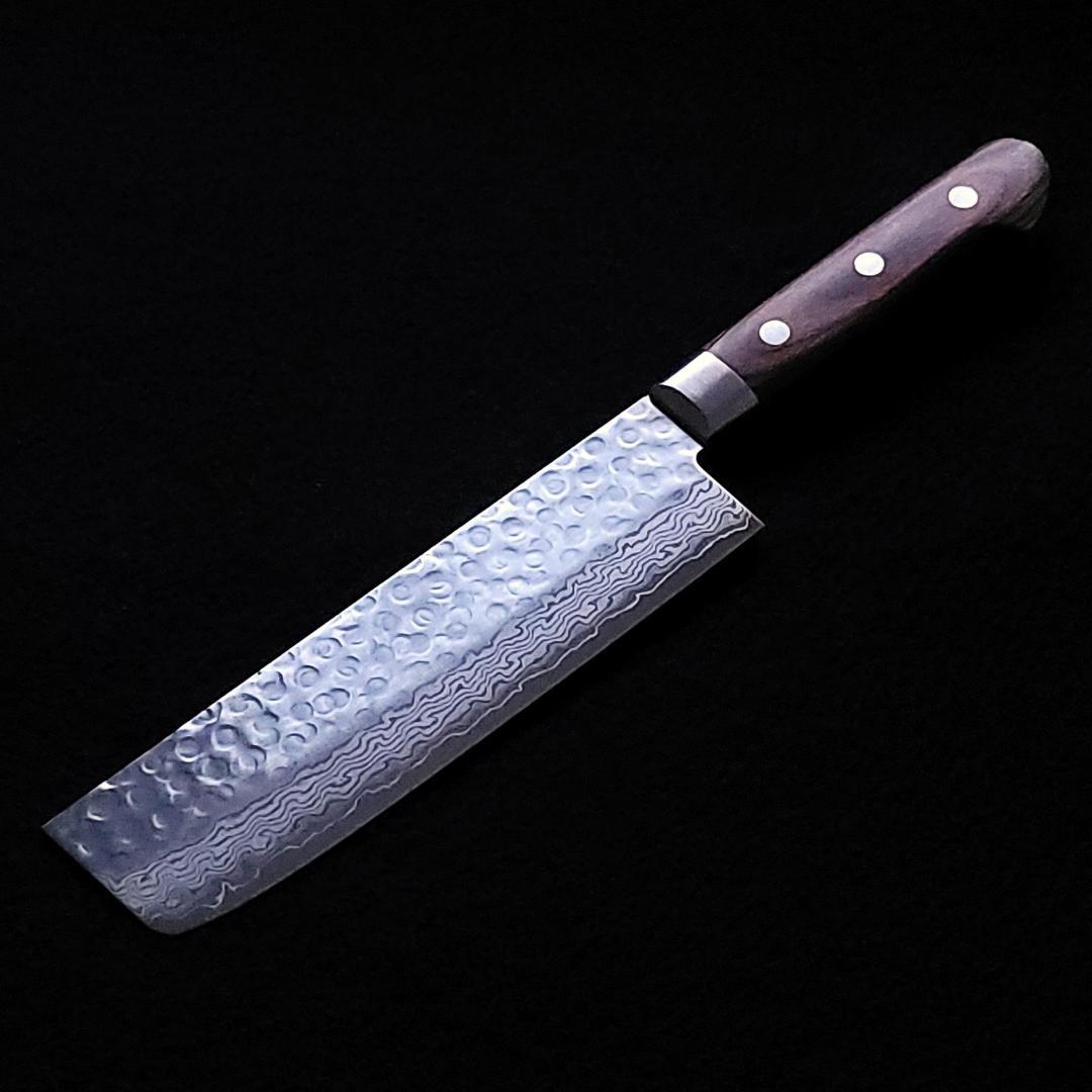 J*C様 VG10 ダマスカス 菜切（万能）包丁165mm G1707E 月光作