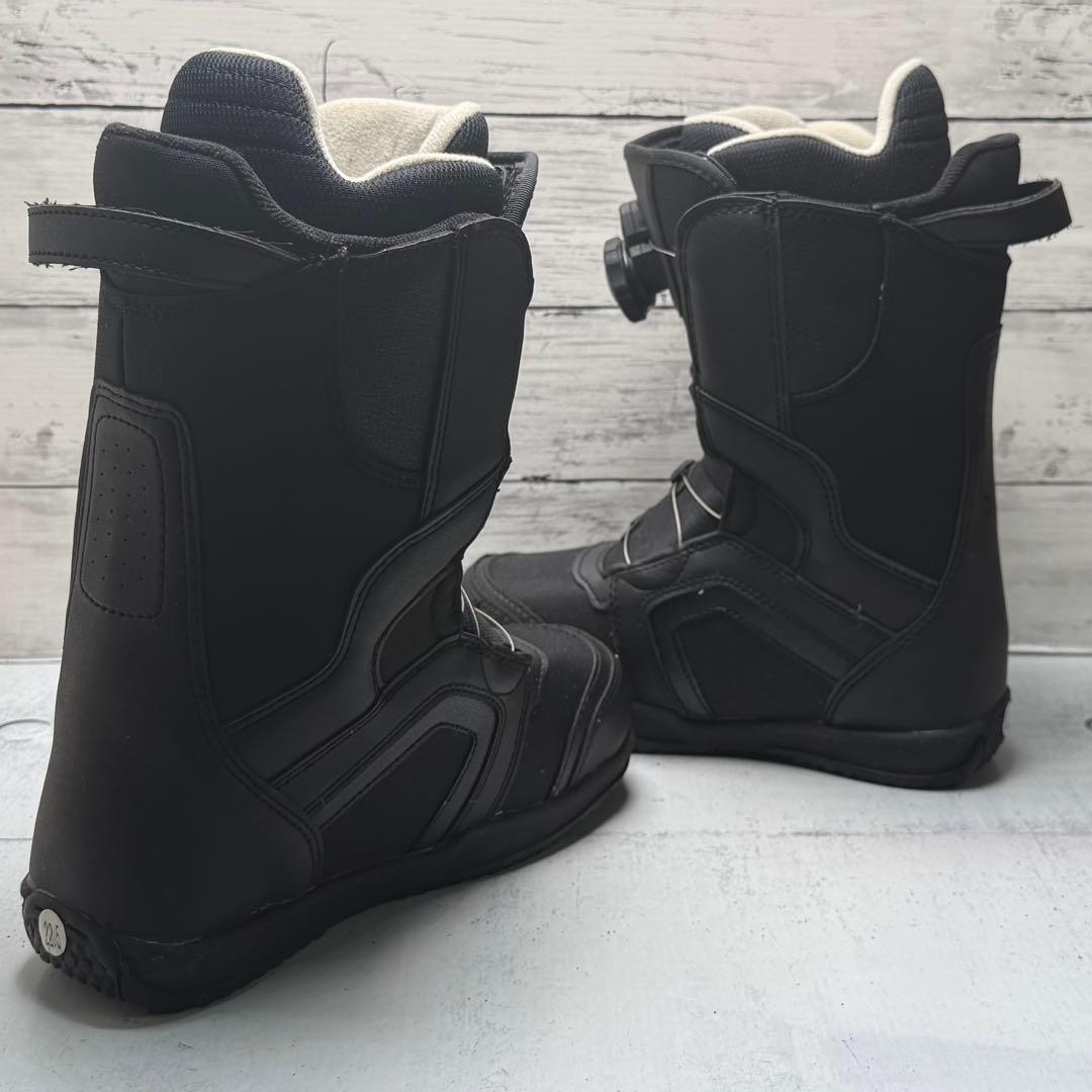 美品　VISIONPEAKS スノボブーツ 22.5 Atop黒 [E-80]