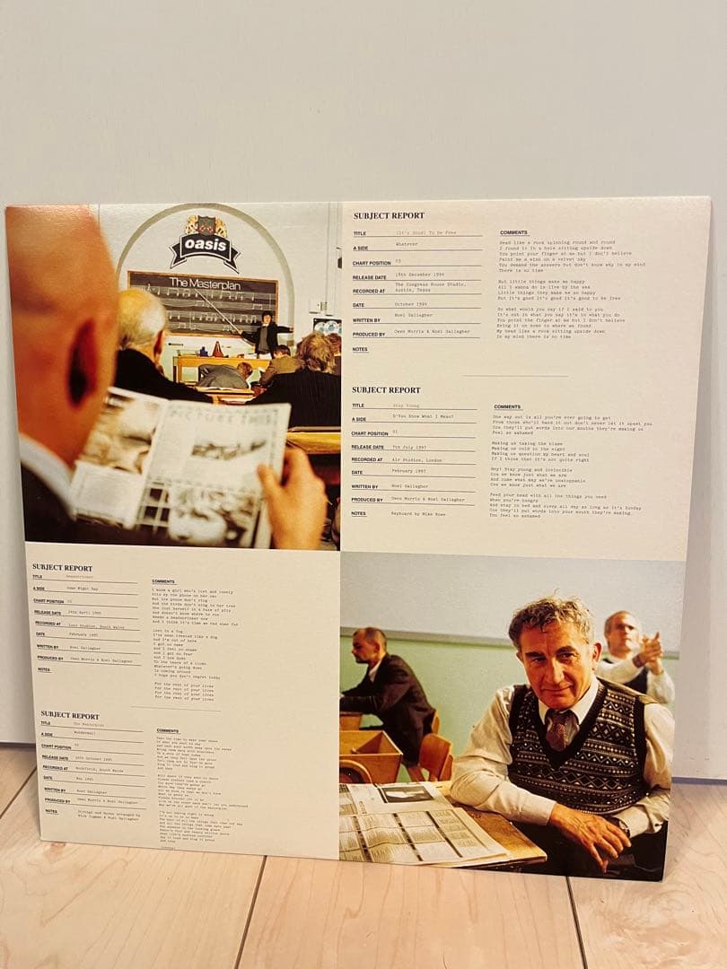 Oasis – The Masterplan 1998年 UKオリジナル盤 LP