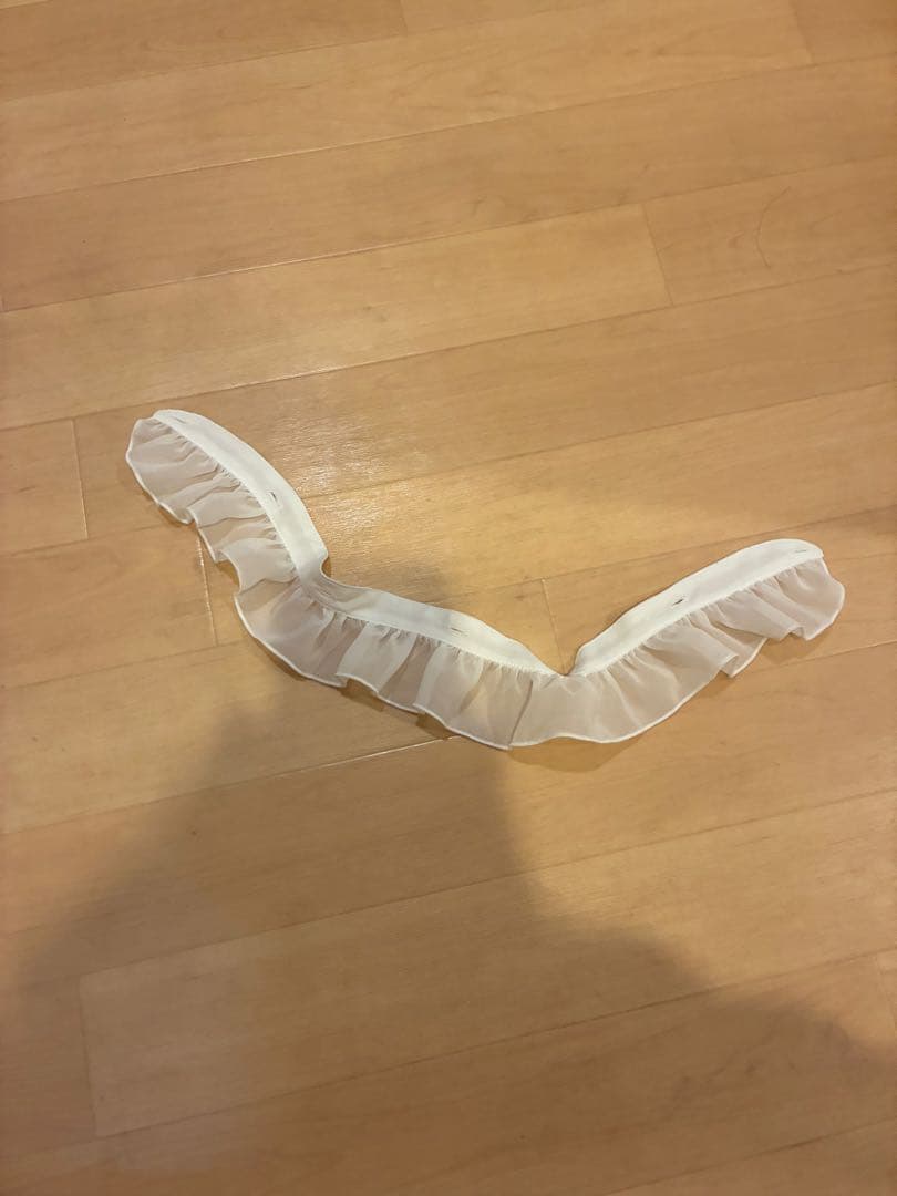 ファーライクフリルニットジャケット　IVL