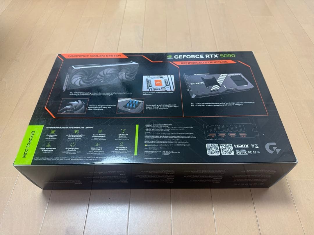 GV-N5090WF3OC-32GD GIGABYTE グラフィックボード