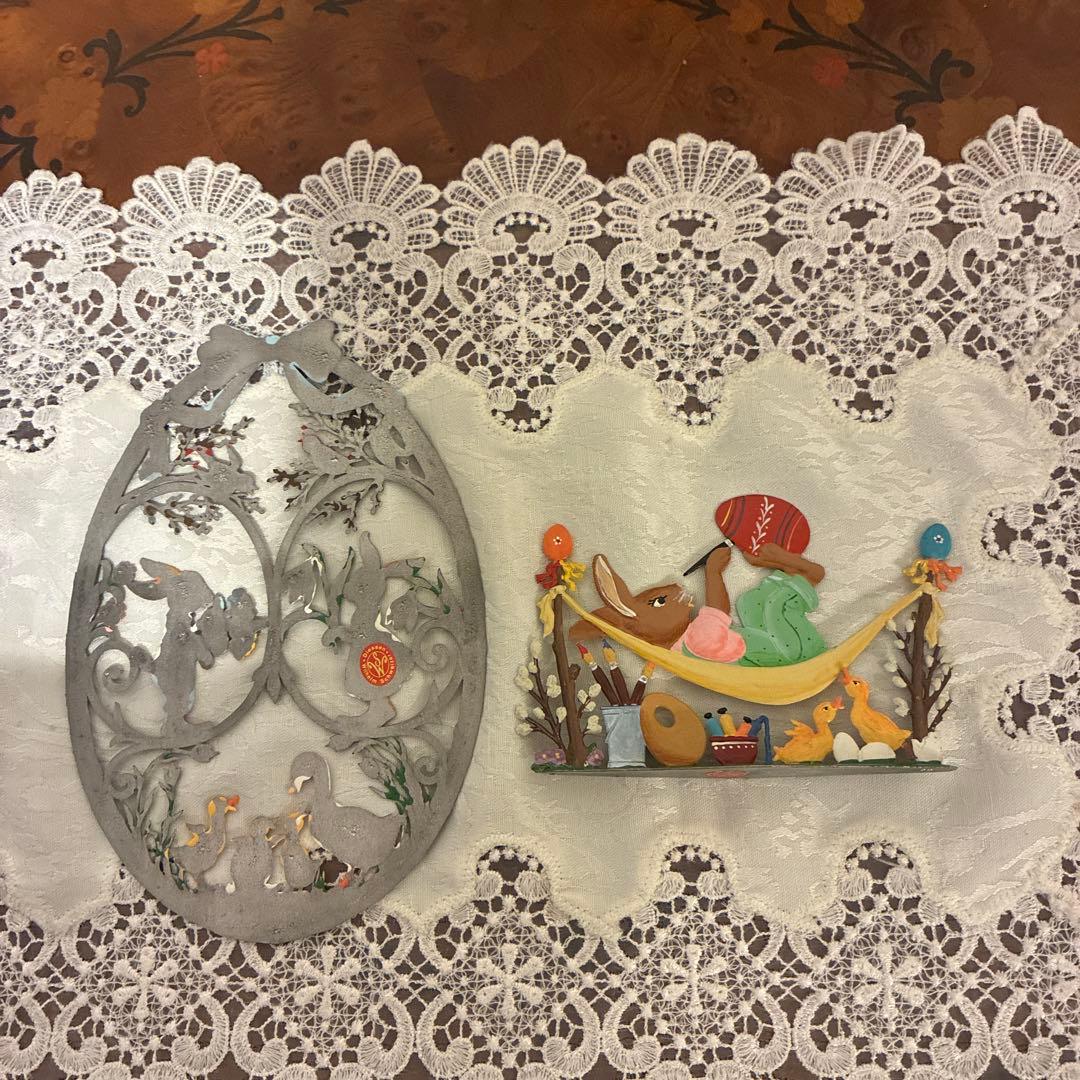 ✨みく様おまとめ✨ドイツ　錫製品　イースター　2点