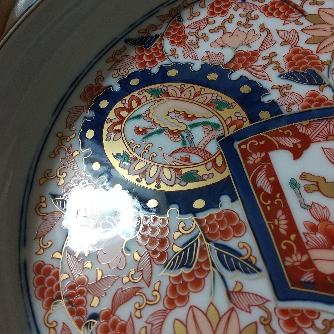 訳あり品　　有田焼・峯正作☆大皿