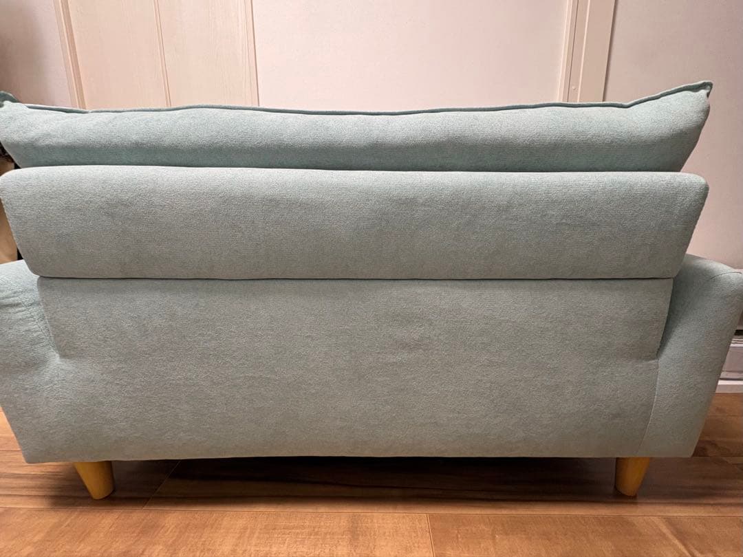 ニトリ 2人がけ ソファ ローソファにもなるコンパクトソファ