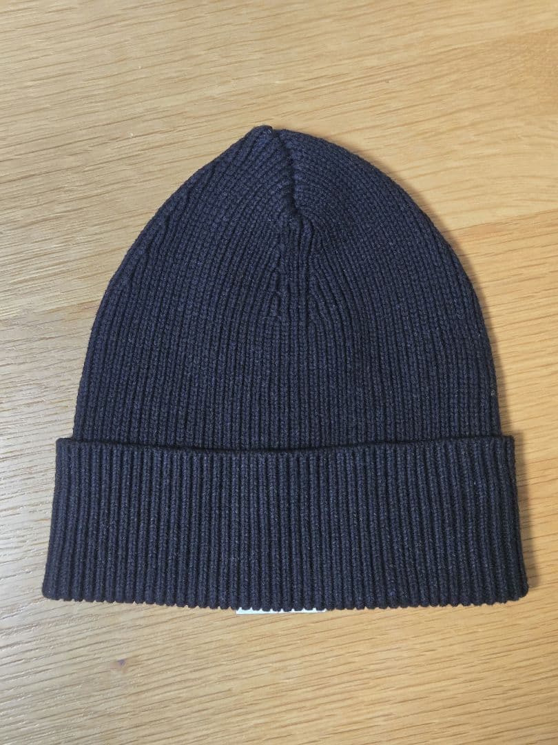 マルジェラニットビーニー（登坂広臣着）ブラックニット帽