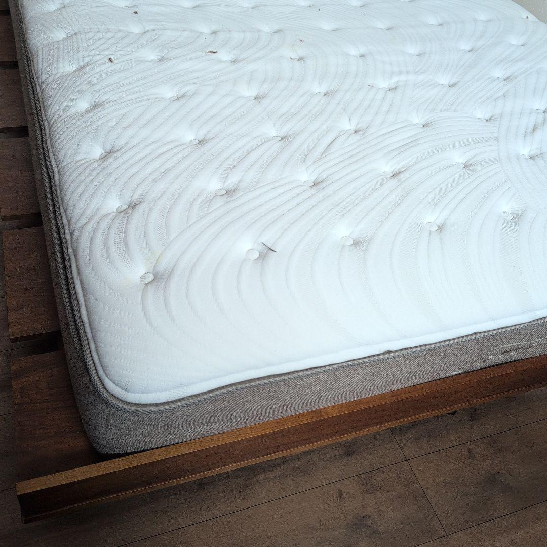 ベットフレーム　ベットマットレス　ダブルベット