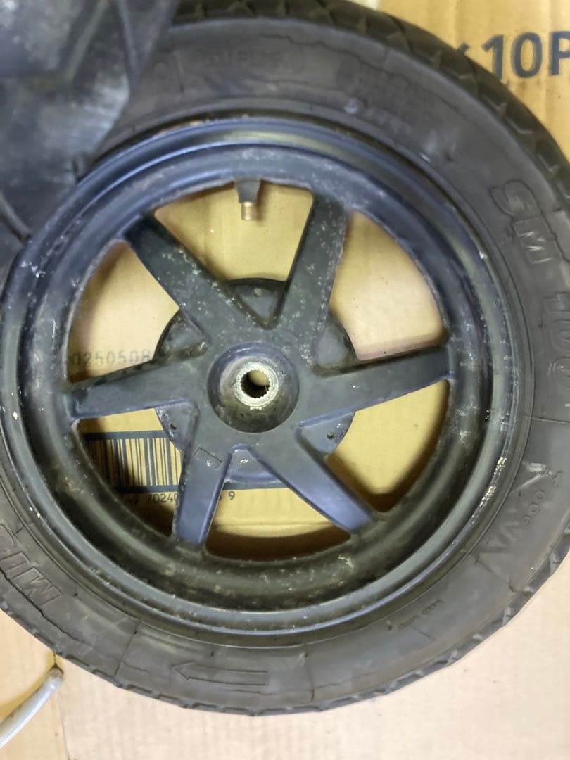 ライブディオZXホイール前後セットキャリパーステムマスターフルセット