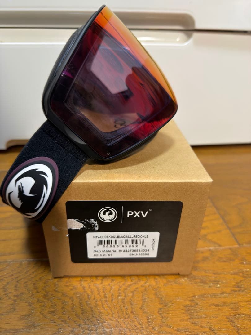 DRAGON PXV ゴーグル LUMA LENS RED ION