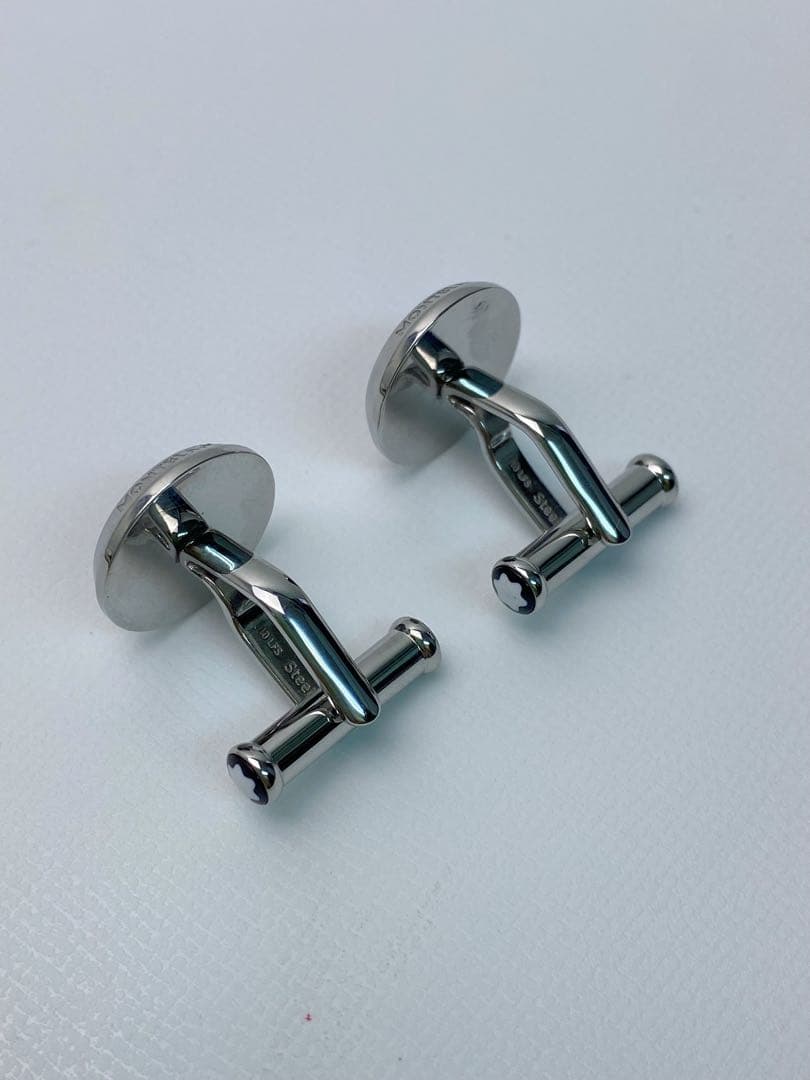 超美品 モンブラン Montblanc ラウンド カフス カフリンクス