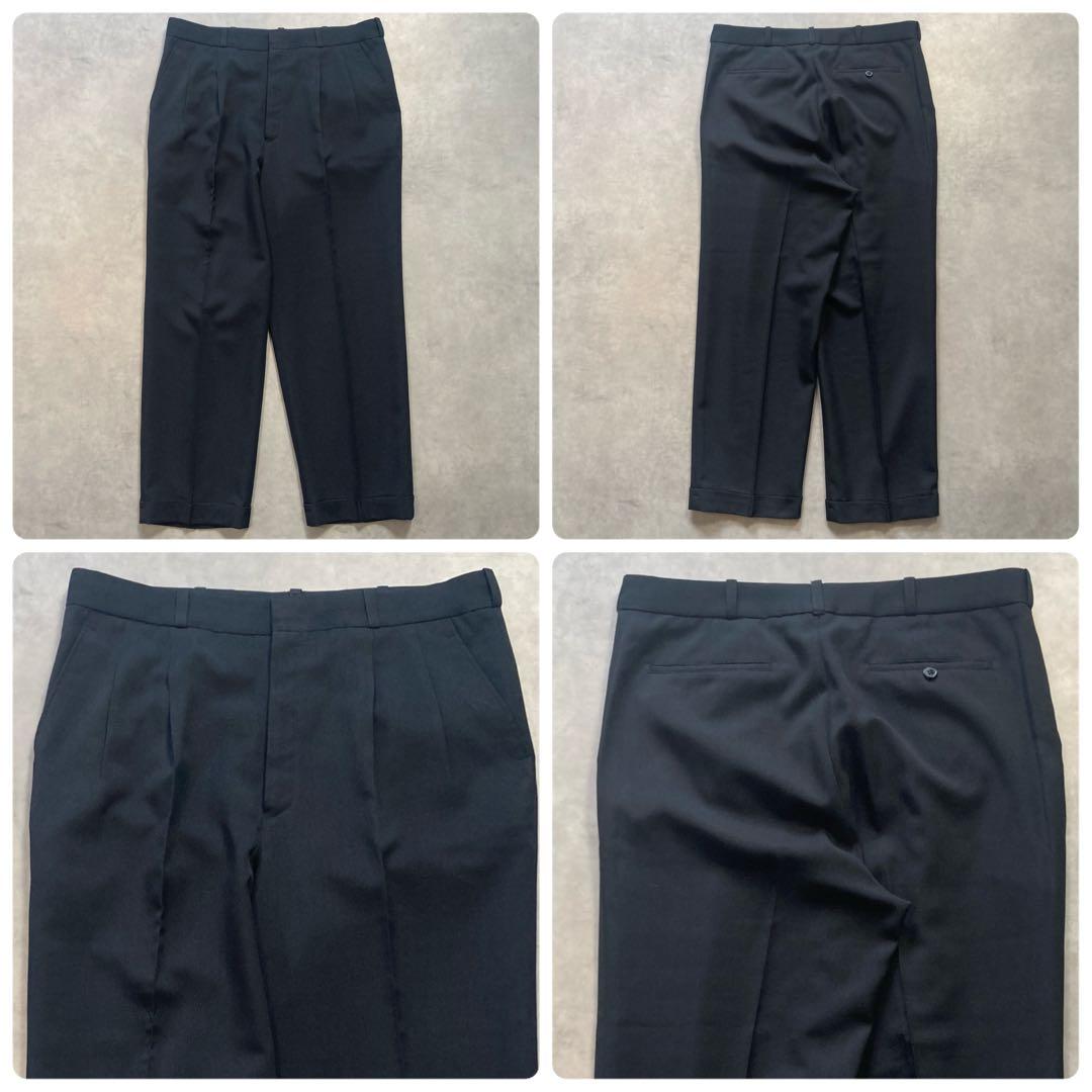 みどりのタコス様 ブラック ダブル スーツ セットアップ L daks チェック