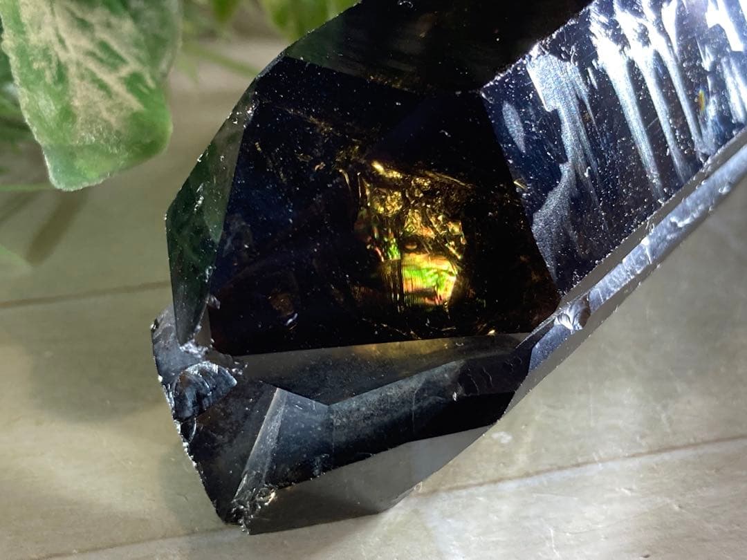 タントリックトリプレッツ✨　スモーキーレムリアンシード　クリスタル　原石　水晶