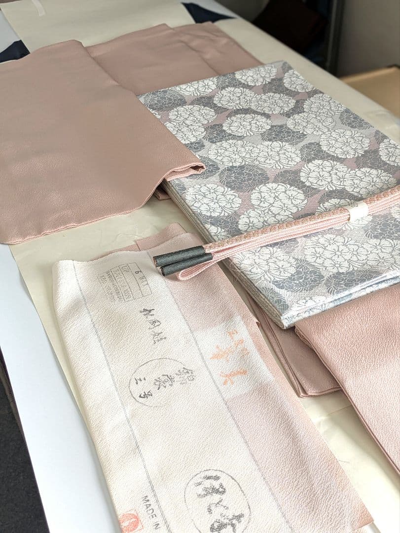 正絹西陣織花丸文様三越謹製高級袋帯