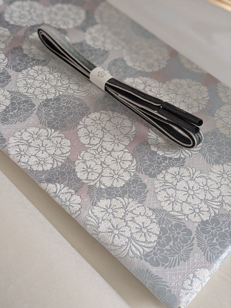 正絹西陣織花丸文様三越謹製高級袋帯