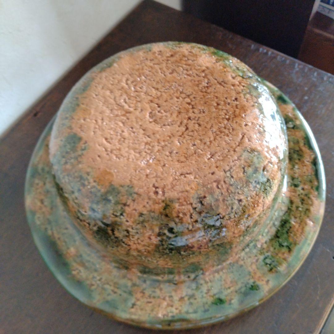 雲井窯　未使用　織部叩き　3合 中川一辺陶