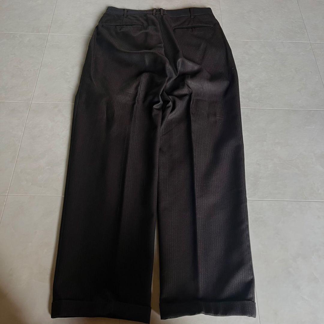 90s極上ウールセットアップアルマーニネクタイピンズ5点セット