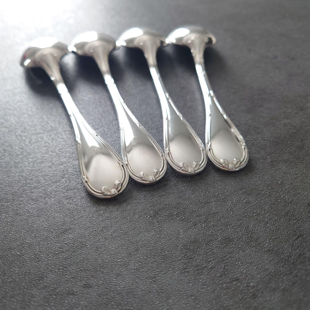 美品 クリストフル リュバン コーヒースプーン 4点