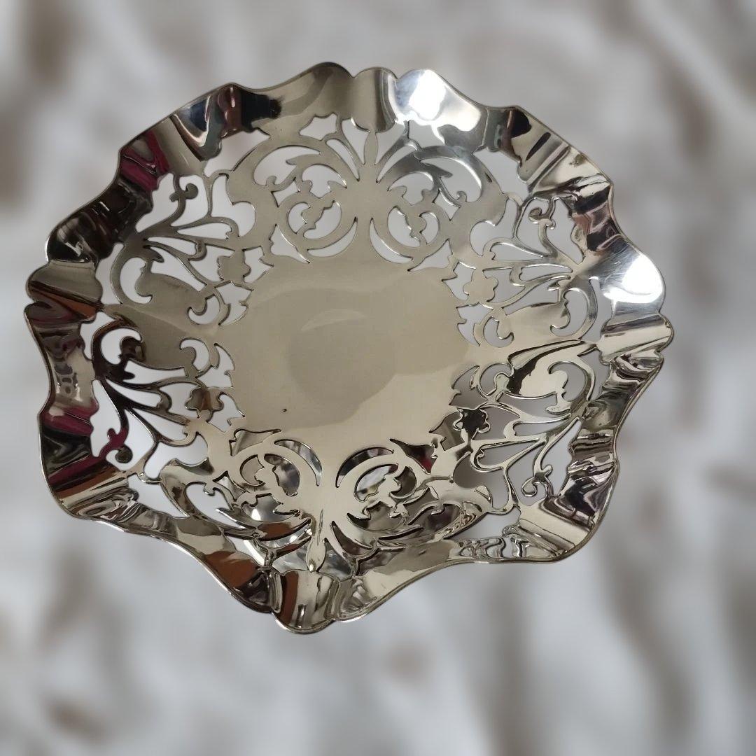 Mappin & Webb　アンティーク　シルバープレート　英国　コンポート