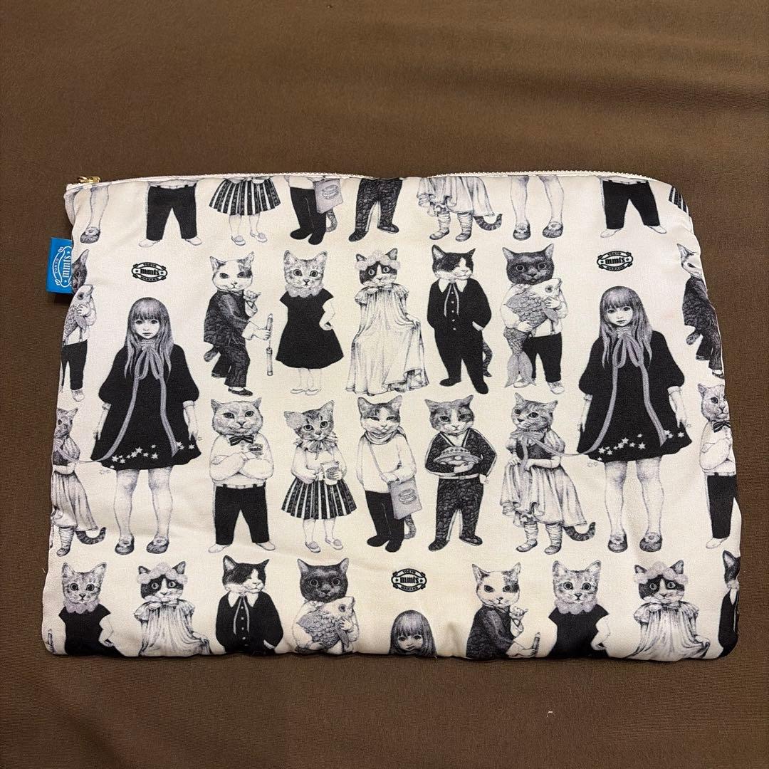 レア　ヒグチユウコ× mmts ポーチ　猫10匹総柄
