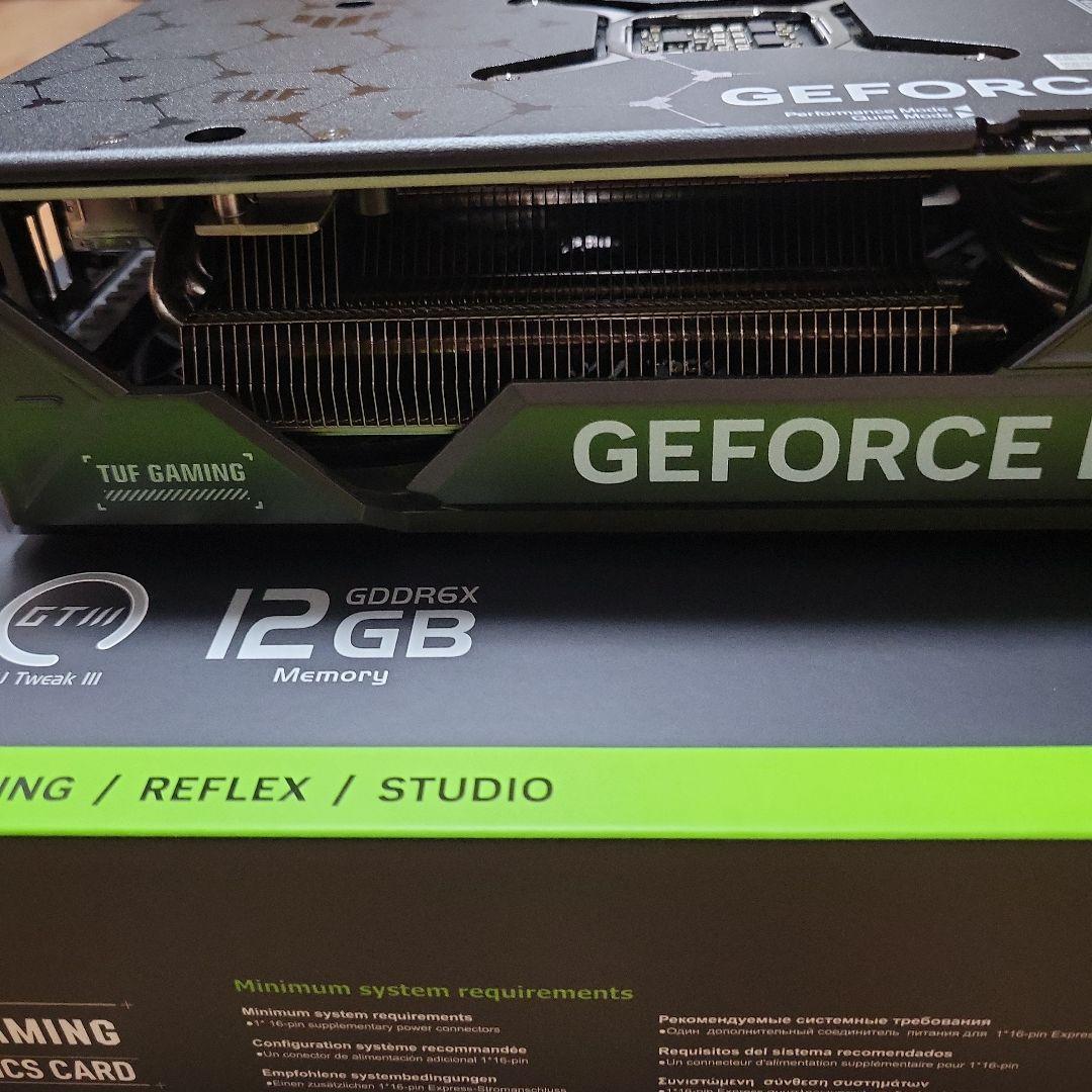 当日発送 ドスパラ購入ASUS GEFORCE RTX 4070 Ti 12GB