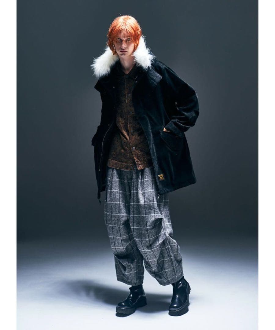 glamb グラム　コーデュロイモッズコート　サイズL