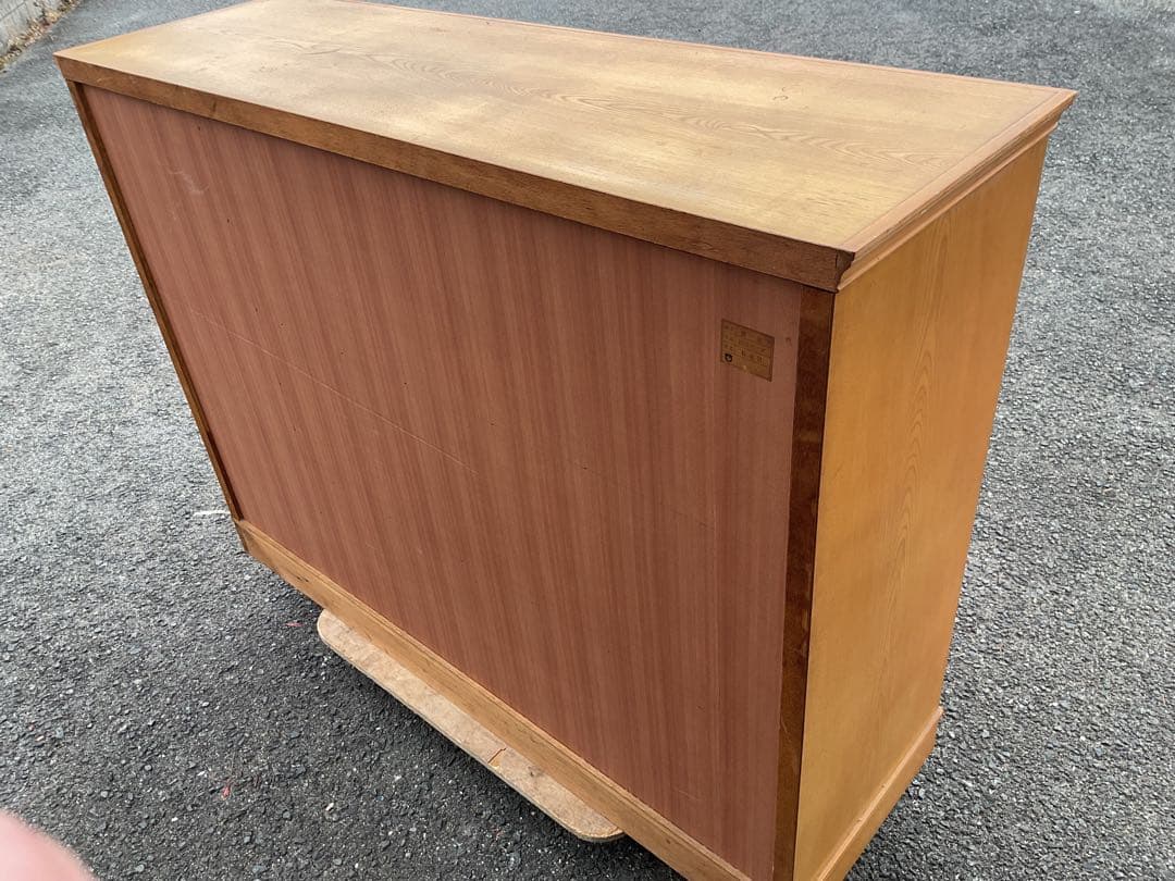 昭和レトロ 宮島型 135幅 洋服箪笥 大型収納 タンス