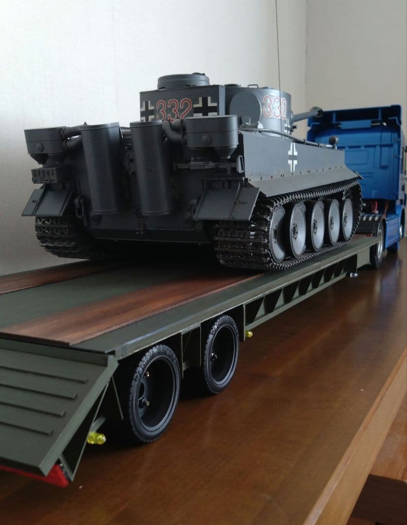 ラジコン低床トレーラー自作品