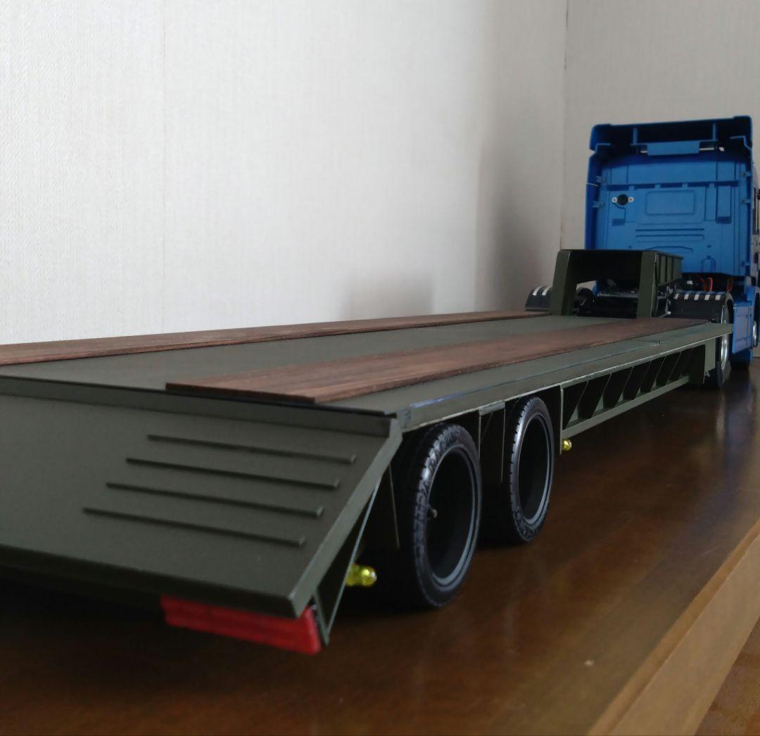 ラジコン低床トレーラー自作品