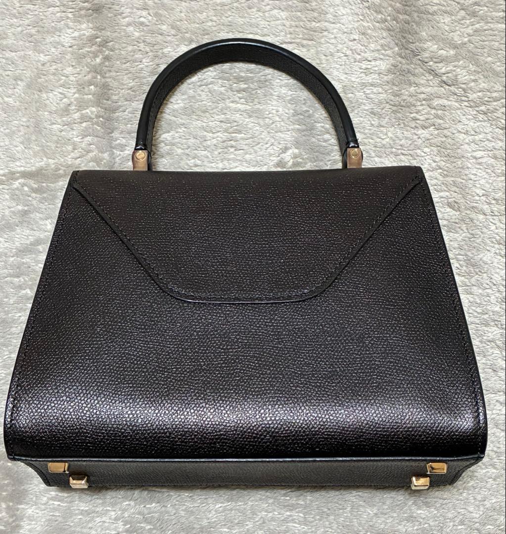 【極美品】Valextra ヴァレクストラ イジィデ ミニ ブラック