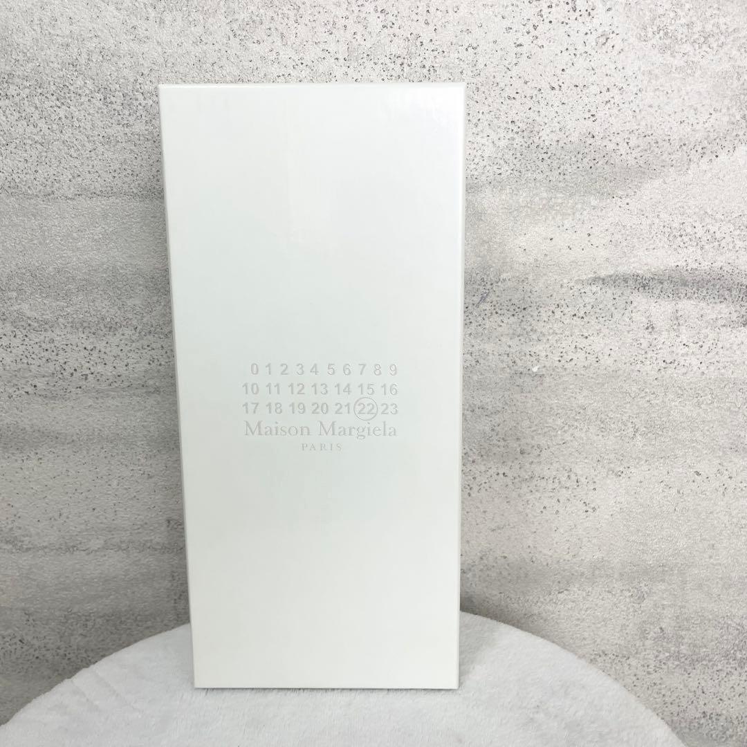 メゾンマルジェラ　フラットシューズ　足袋　レザー　ブラウン　本革