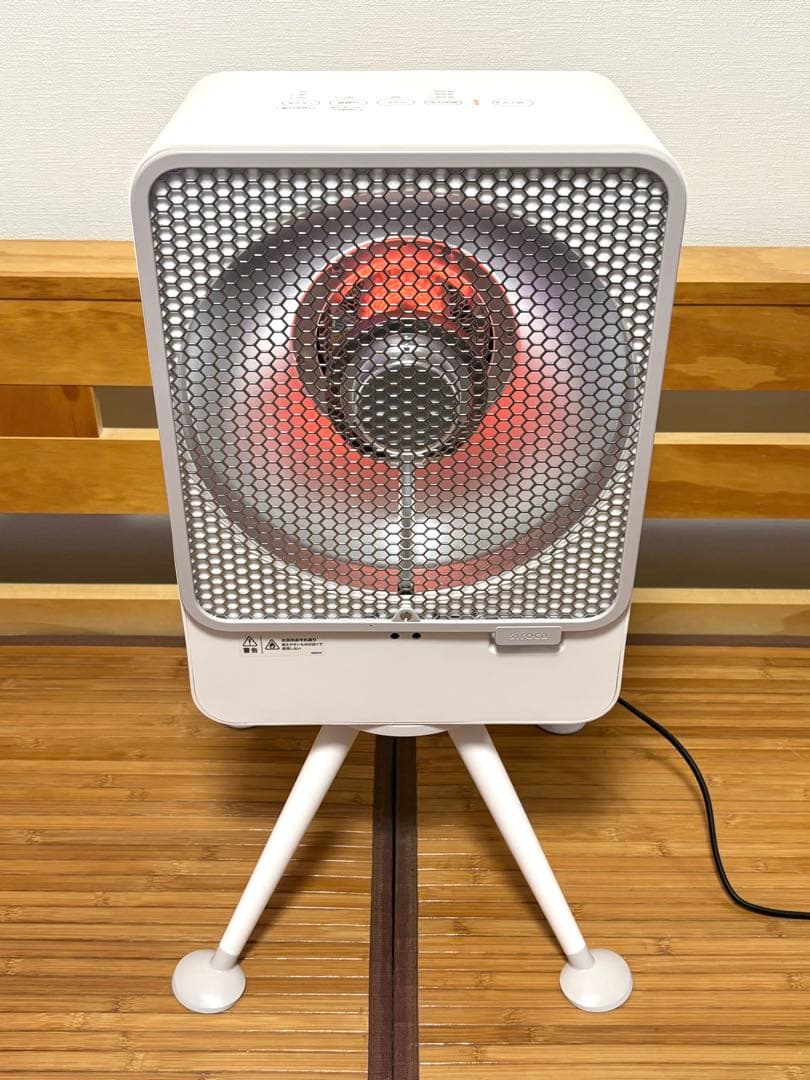 【美品】【速暖・省エネ】siroca リフレクトヒーター