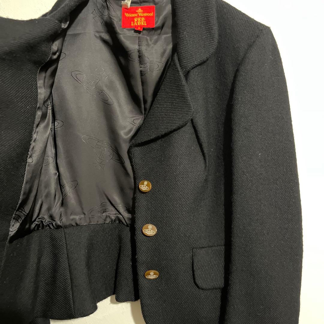 裕*様 vivienne westwoodレッドレーベル 黒ジャケット2サイズ