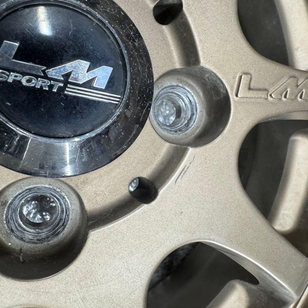 LM SPORT 14インチ4.5J+45ブロンズ4本セット