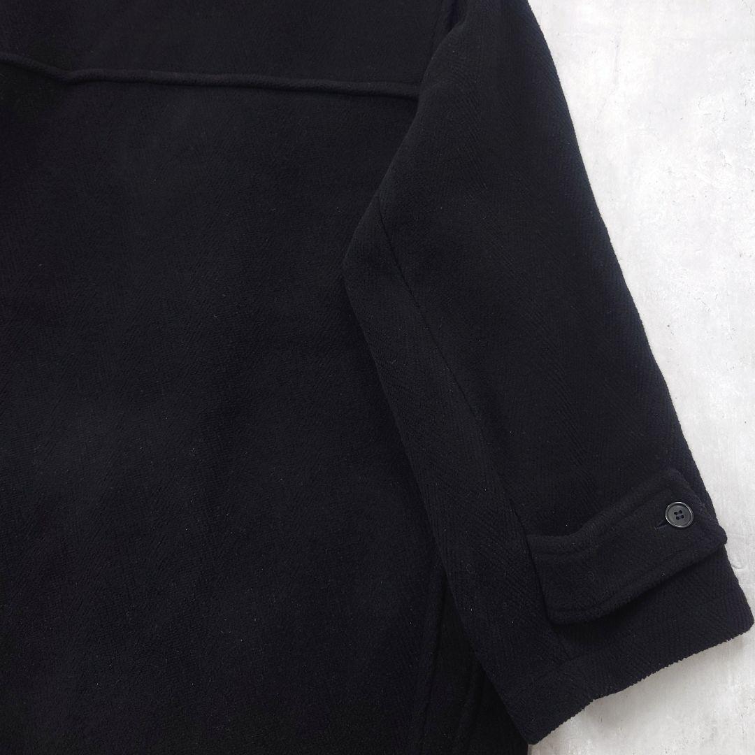 Gloverall ダッフルコート Monty ヘリンボーン ムーアブルック 黒