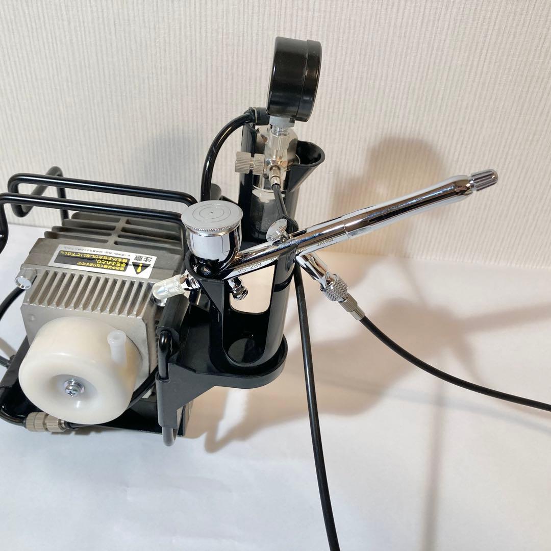 GSIクレオス L5 コンプレッサー PS313 動作確認済み 塗装 エアブラシ