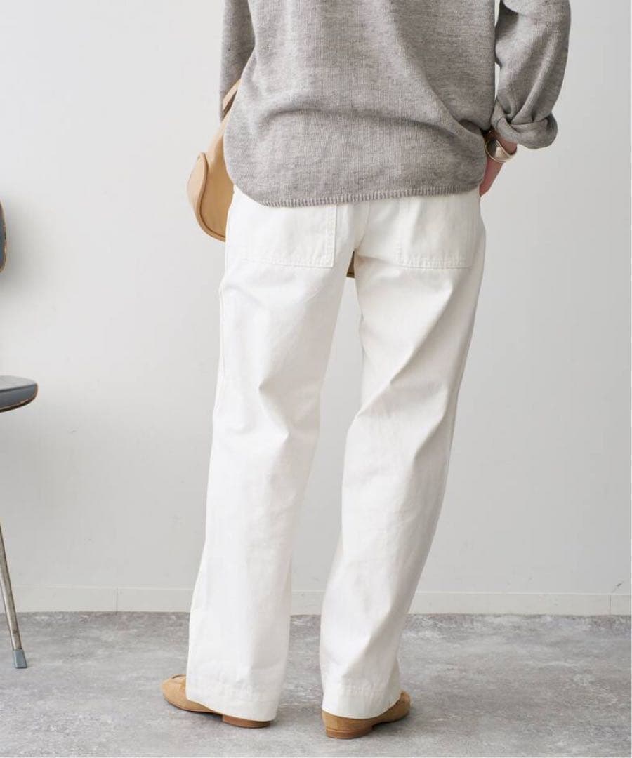 Spick and Span 25SS【新品未使用タグ付】ルーズベイカーパンツ