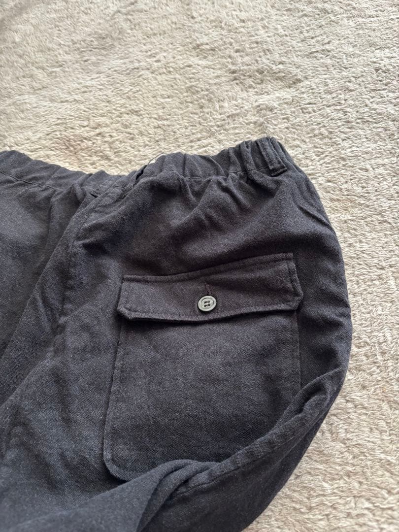 VeritecoeurVC-790 サルエルシャーリングパンツ ウールコットン