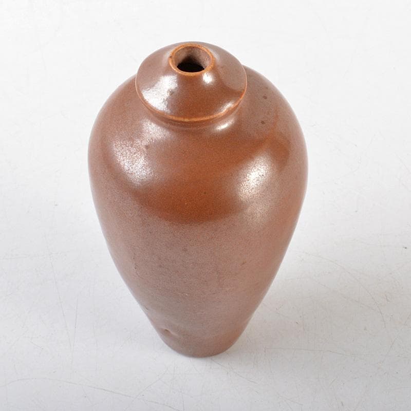 中国　柿釉　小壷　振出壷　C　R6079E