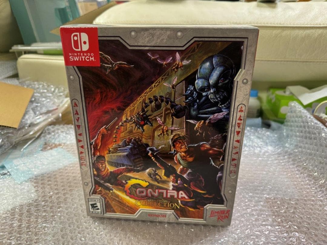 SW 魂斗羅アニバーサリーコレクション コレクターズ北米版 新品未開封