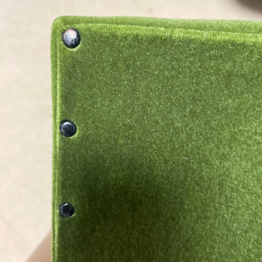 カリモク60 Kチェア　1シーター　モケットグリーン　緑　1人掛けソファ　椅子