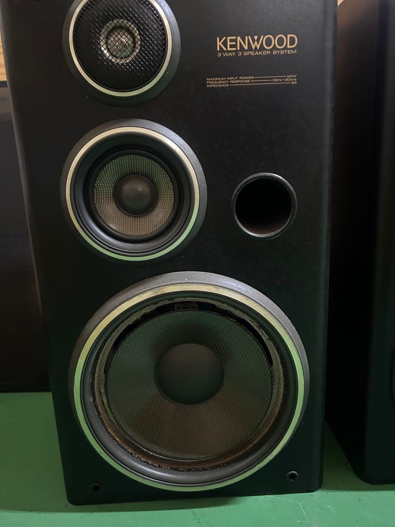 KENWOOD S-7J ペア 音響機器　 3ウェイスピーカー　ケンウッド