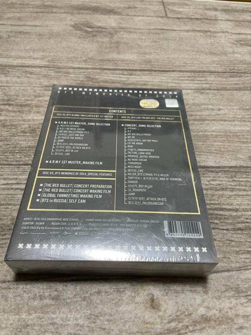 【正規品】BTS MEMORIES OF 2014 DVD