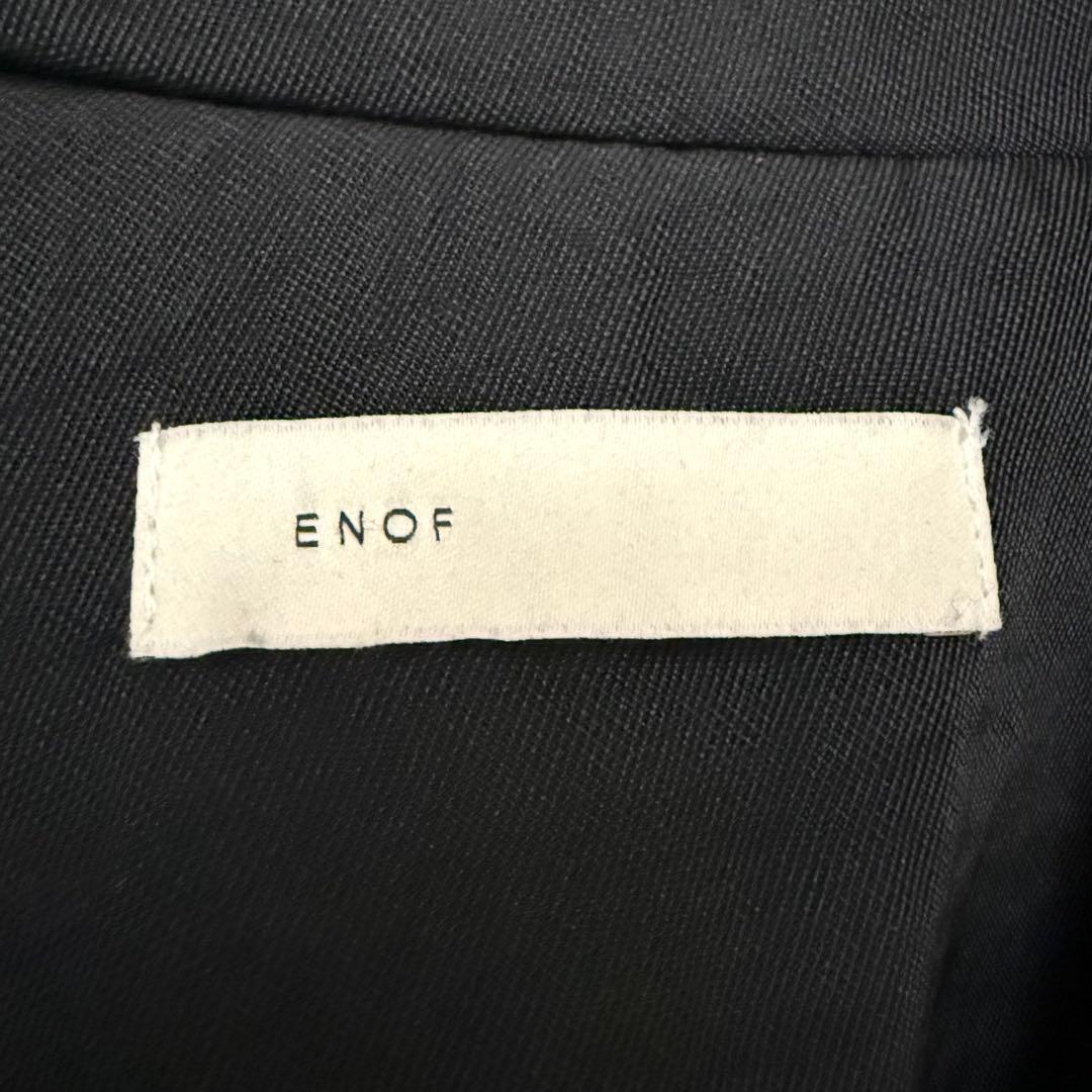 ENOF twill slit jacket ブラック L