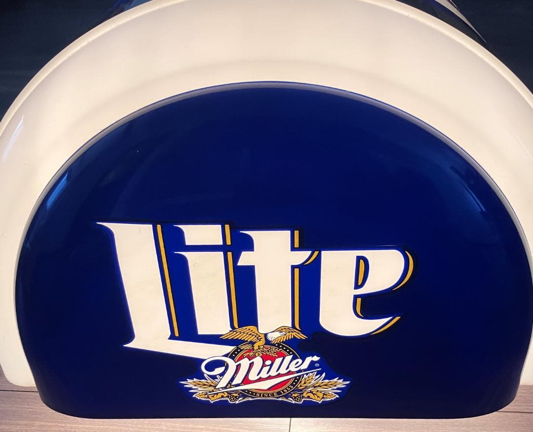 Miller Lite BEER ランプ プールバーライト Bud Light