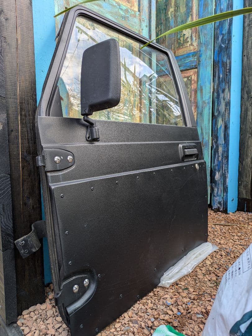 40's当時物アメリカUSAAFビンテージアルミ製シート2脚 オマケ車SJ30付