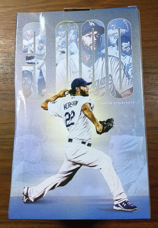 吉*田様 ドジャース記念品★ボブルヘッド：GLAYTON KERSHAW★300