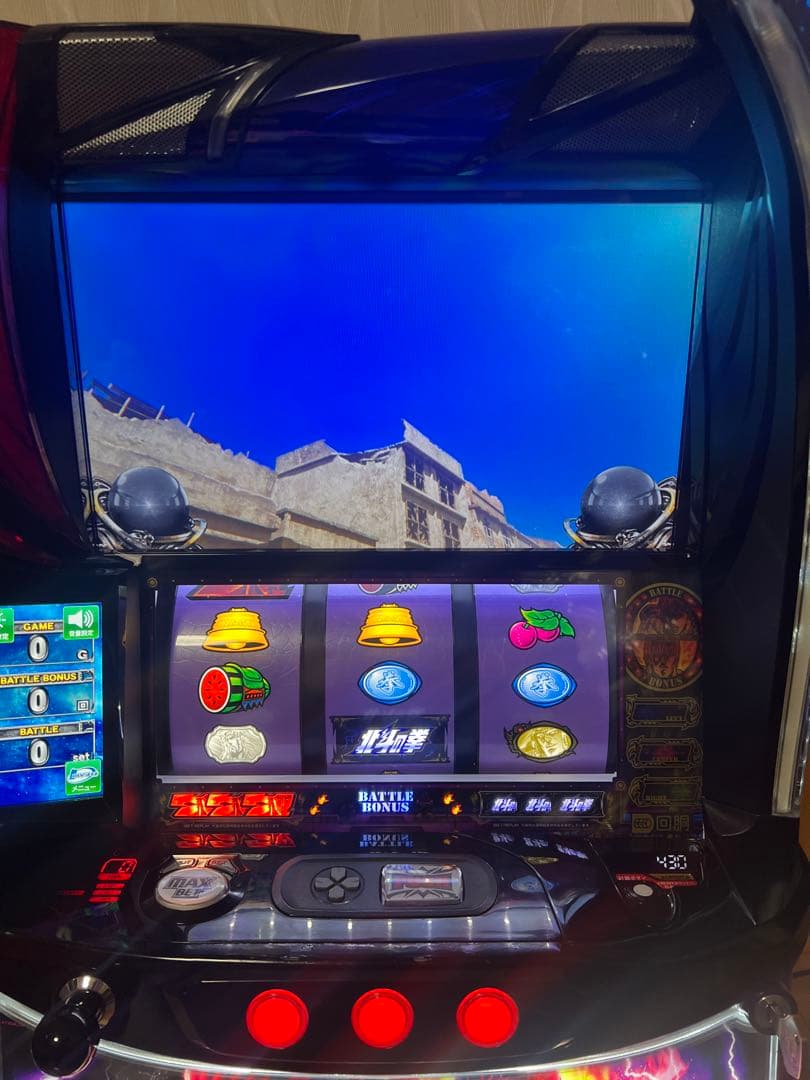 スマスロ　L北斗の拳　データカウンター対応ユニット　バイブON/OFFスイッチ付