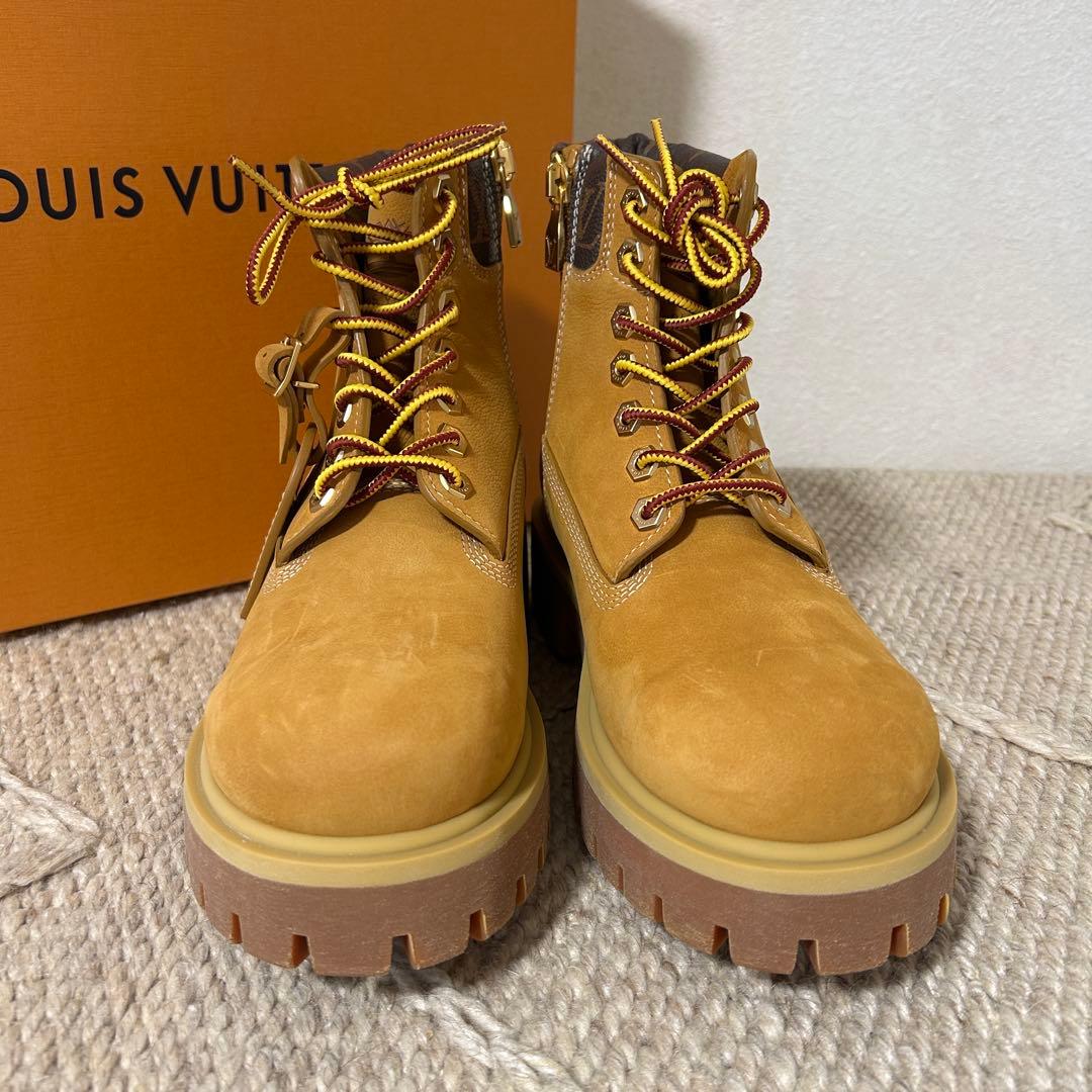 美品 LOUIS VUITTON Timberland ティンバーランド ブーツ