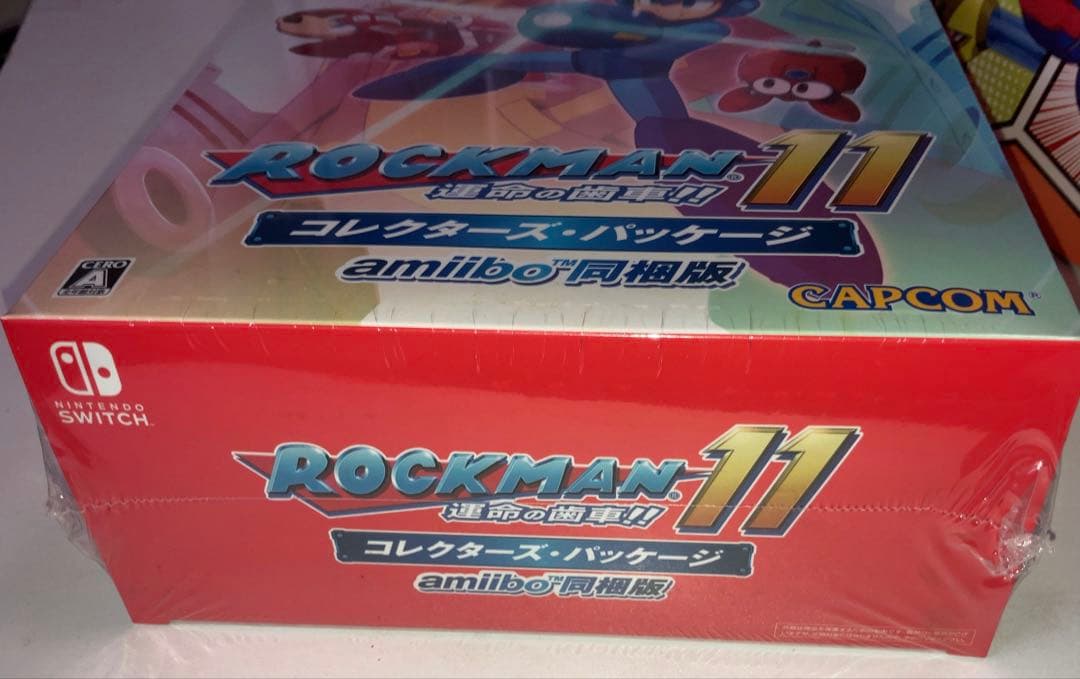 【未開封品】ロックマン11 コレクターズ・パッケージ イーカプコン限定特典付き