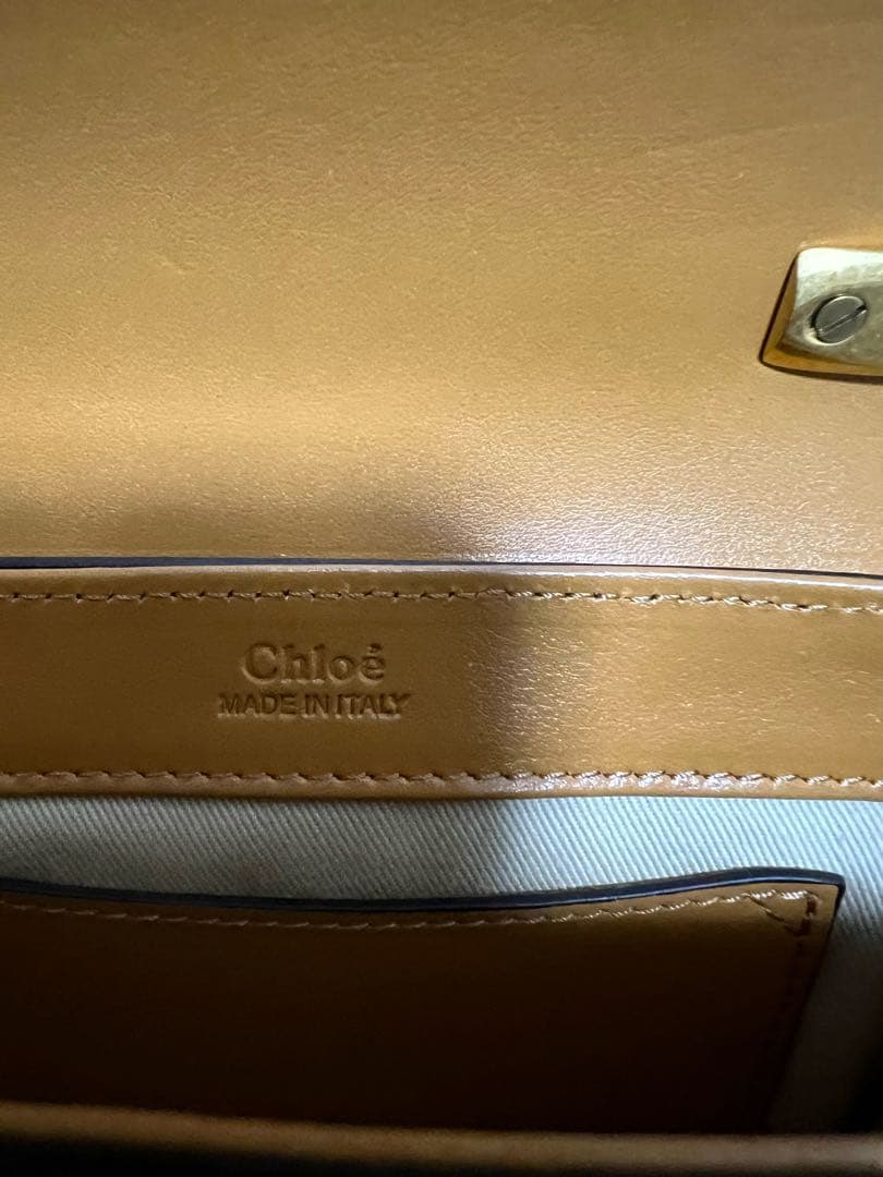 BMさん専用⭐︎クロエChloe C クロコ押しカーフレザーミニバッグ　ショルダー